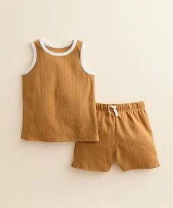 Baby & Toddler Little Co. By Lauren Conrad Tank Top & Shorts Set Charcoal