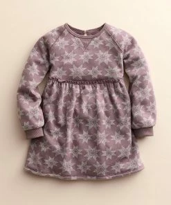 Baby & Toddler Girl Little Co. By Lauren Conrad Fleece Dress Navy Dove