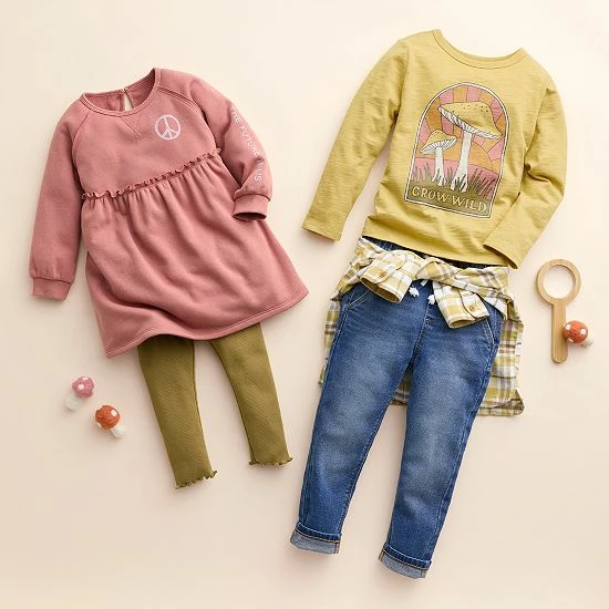 Baby & Toddler Little Co. by Lauren Conrad Organic Long-Sleeve Tee Icy Mauve Flowers Baby & Toddler Little Co. By Lauren Conrad Organic Long-Sleeve Tee Icy Mauve Flowers -Little Co. by Lauren Conrad Shop unnamed file 119