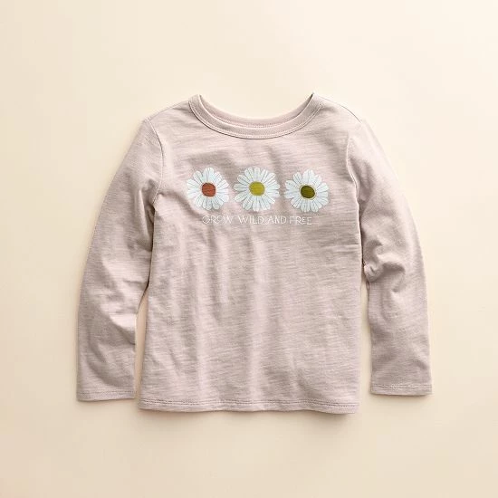 Baby & Toddler Little Co. by Lauren Conrad Organic Long-Sleeve Tee Icy Mauve Flowers Baby & Toddler Little Co. By Lauren Conrad Organic Long-Sleeve Tee Icy Mauve Flowers -Little Co. by Lauren Conrad Shop unnamed file 126