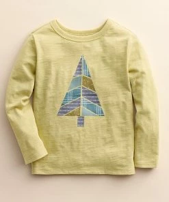 Baby & Toddler Little Co. By Lauren Conrad Organic Long-Sleeve Tee Ivory Grateful