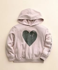 Baby & Toddler Little Co. By Lauren Conrad Fleece Hoodie Blue Be Positive
