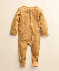 Baby Little Co. By Lauren Conrad Organic Sleep & Play Rust Rainbows