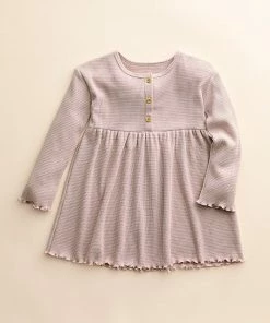 Baby & Toddler Girl Little Co. By Lauren Conrad Long-Sleeve Henley Dress Charcoal -Little Co. by Lauren Conrad Shop unnamed file 162
