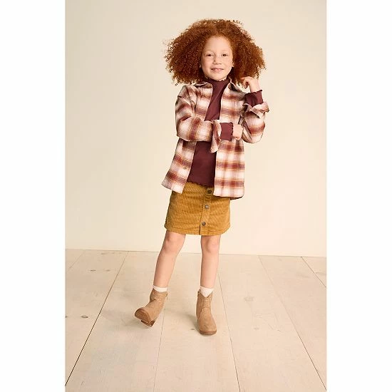 Kids 4-8 Little Co. by Lauren Conrad Organic Plaid Overshirt Plum Brown Plaid Kids 4-8 Little Co. By Lauren Conrad Organic Plaid Overshirt Plum Brown Plaid -Little Co. by Lauren Conrad Shop unnamed file 165