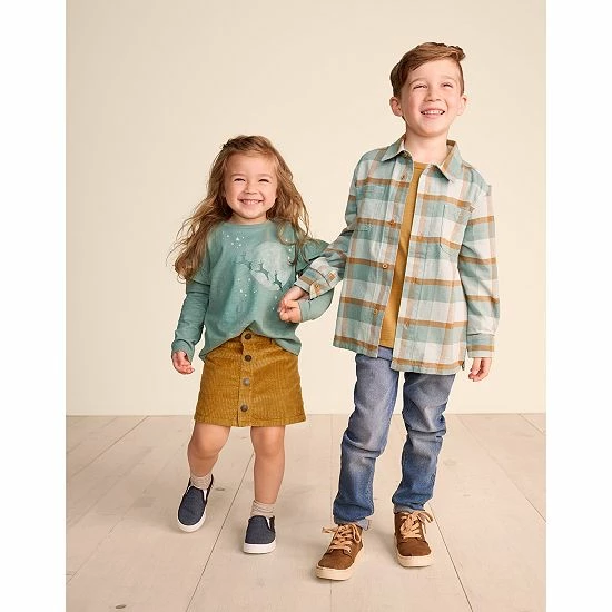 Kids 4-8 Little Co. by Lauren Conrad Organic Plaid Overshirt Plum Brown Plaid Kids 4-8 Little Co. By Lauren Conrad Organic Plaid Overshirt Plum Brown Plaid -Little Co. by Lauren Conrad Shop unnamed file 166