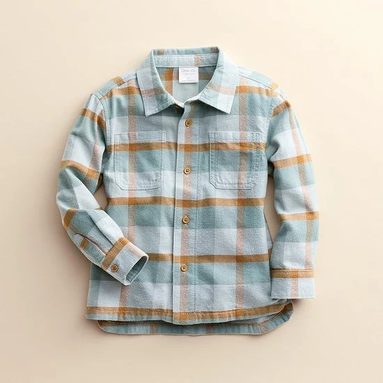 Kids 4-8 Little Co. by Lauren Conrad Organic Plaid Overshirt Plum Brown Plaid Kids 4-8 Little Co. By Lauren Conrad Organic Plaid Overshirt Plum Brown Plaid -Little Co. by Lauren Conrad Shop unnamed file 168
