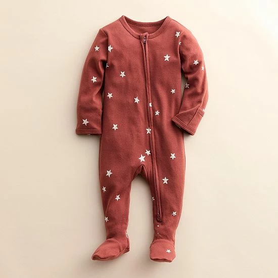 Baby Little Co. by Lauren Conrad Organic Sleep & Play Maroon Stars Baby Little Co. By Lauren Conrad Organic Sleep & Play Maroon Stars -Little Co. by Lauren Conrad Shop unnamed file 263