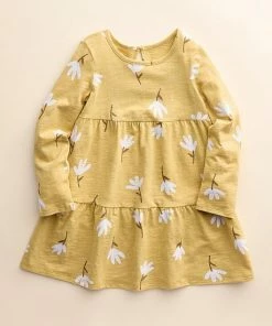 Girls 4-8 Little Co. By Lauren Conrad Organic Long-Sleeve Tiered Dress Caramel Buffalo Print 6 Girls 4-8 Little Co. By Lauren Conrad Organic Long-Sleeve Tiered Dress Caramel Buffalo Print -Little Co. by Lauren Conrad Shop unnamed file 304