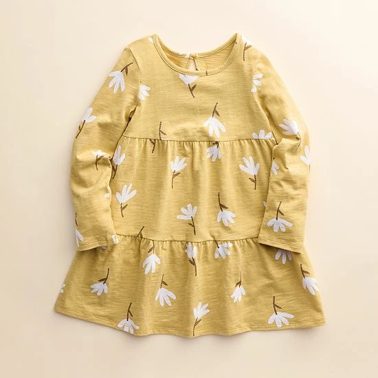 Girls 4-8 Little Co. by Lauren Conrad Organic Long-Sleeve Tiered Dress Caramel Buffalo Print Girls 4-8 Little Co. By Lauren Conrad Organic Long-Sleeve Tiered Dress Caramel Buffalo Print -Little Co. by Lauren Conrad Shop unnamed file 304
