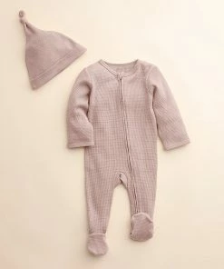 Baby Little Co. By Lauren Conrad Sleep & Play & Hat Set Charcoal -Little Co. by Lauren Conrad Shop unnamed file 397