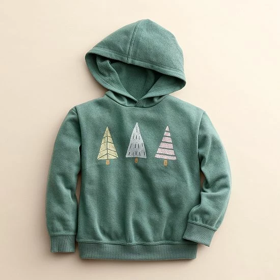 Kids 4-8 Little Co. By Lauren Conrad Hoodie Avocado Green Wonder