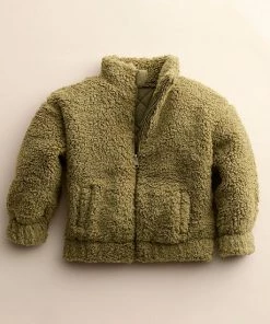 Baby & Toddler Little Co. By Lauren Conrad Reversible Sherpa Jacket Ivory