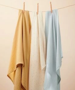 Little Co. By Lauren Conrad 3-pk. Baby Muslin Swaddle Blanket Gold Dot Stars