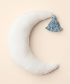 Little Co. By Lauren Conrad Moon Shaped Velvet Pillow