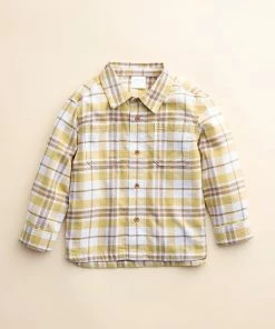 Kids 4-8 Little Co. By Lauren Conrad Organic Shirt Mystic Blue Plaid -Little Co. by Lauren Conrad Shop unnamed file 590