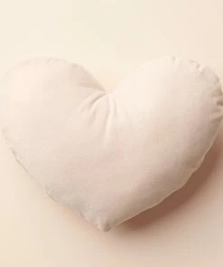 Little Co. By Lauren Conrad Velvet Heart Shaped Pillow
