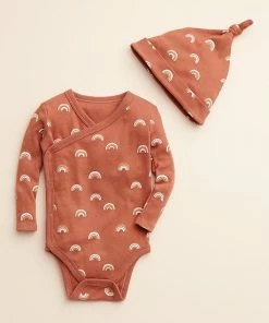 Baby Little Co. By Lauren Conrad Organic Kimono Bodysuit & Hat Set Green Terrazzo -Little Co. by Lauren Conrad Shop unnamed file 617