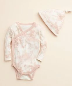 Baby Little Co. By Lauren Conrad Organic Kimono Bodysuit & Hat Set Green Terrazzo -Little Co. by Lauren Conrad Shop unnamed file 618