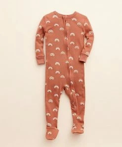 Baby Little Co. By Lauren Conrad Organic Footed Pajamas Pink Wash Dye