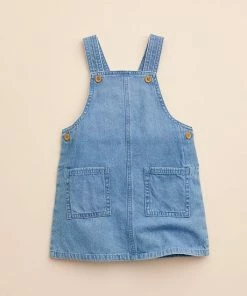 Baby & Toddler Girl Little Co. By Lauren Conrad Organic Chambray Jumper