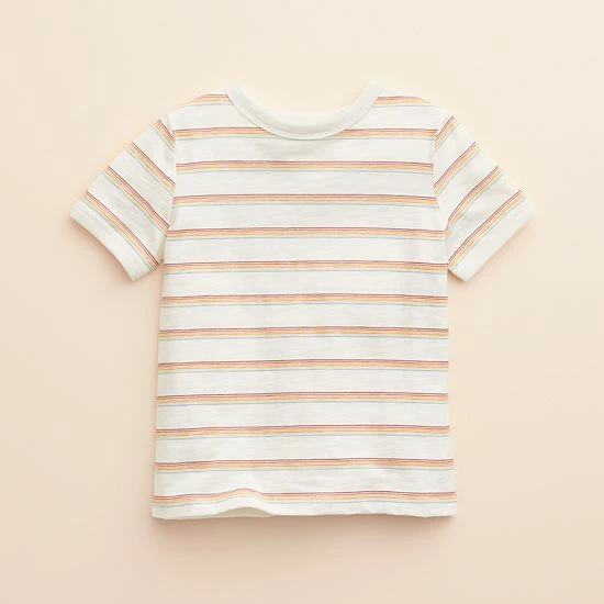 Baby & Toddler Little Co. By Lauren Conrad Organic Ringer Tee Yellow Daisy Icon - Image 5