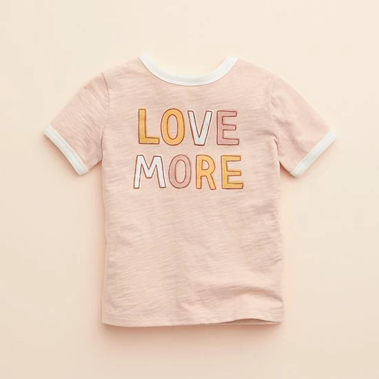 Baby & Toddler Little Co. By Lauren Conrad Organic Ringer Tee Yellow Daisy Icon - Image 11