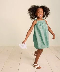 Baby & Toddler Little Co. By Lauren Conrad Smocked Swing Dress Ocean Green -Little Co. by Lauren Conrad Shop unnamed file 764