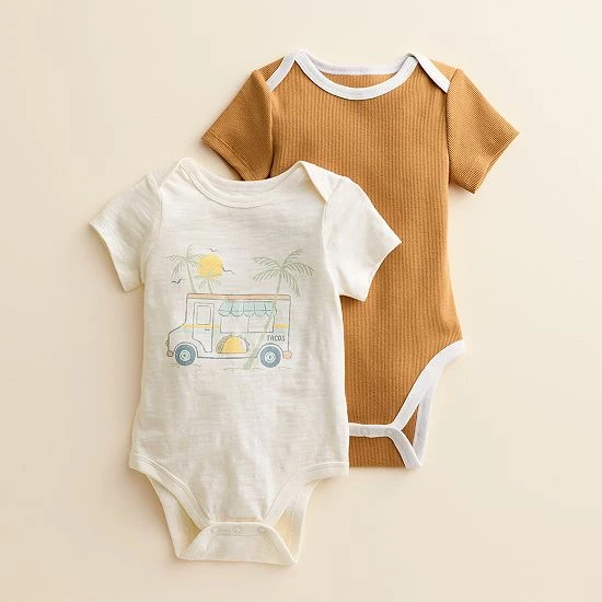 Baby Little Co. by Lauren Conrad 2-pack Organic Bodysuits Ivory Besties Baby Little Co. By Lauren Conrad 2-pack Organic Bodysuits Ivory Besties -Little Co. by Lauren Conrad Shop unnamed file 786