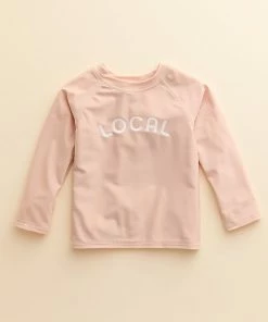 Baby & Toddler Little Co. By Lauren Conrad Raglan Rashguard Pink Local