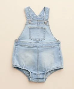 Baby Little Co. By Lauren Conrad Denim Bubble Shortalls