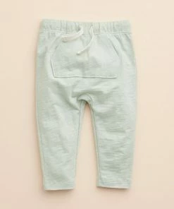 Baby & Toddler Little Co. By Lauren Conrad Organic Kangaroo Pocket Pants Icy Mint