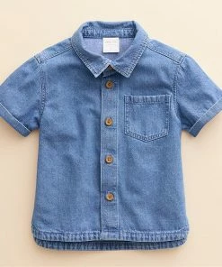 Kids 4-8 Little Co. By Lauren Conrad Organic Chambray Shirt