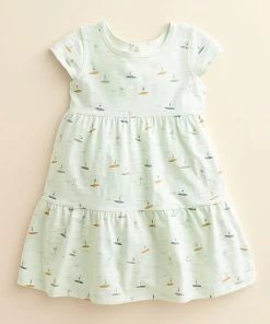 Girls 4-8 Little Co. By Lauren Conrad Organic Tiered Dress Mint Surf Print 4 Girls 4-8 Little Co. By Lauren Conrad Organic Tiered Dress Mint Surf Print -Little Co. by Lauren Conrad Shop unnamed file 943