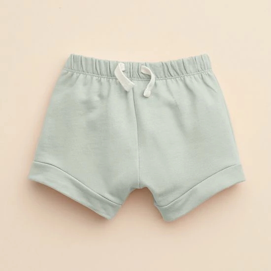 Baby Little Co. By Lauren Conrad Organic Bubble Shorts Icy Mint - Image 6